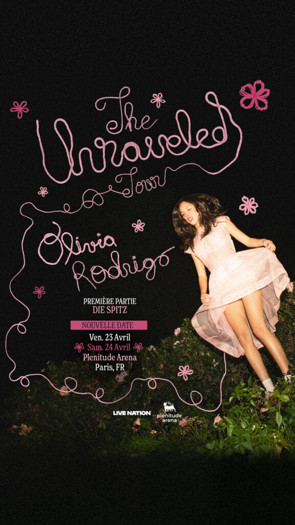 Olivia Rodrigo - Plenitude Arena, Paris - 24 Apr 2027